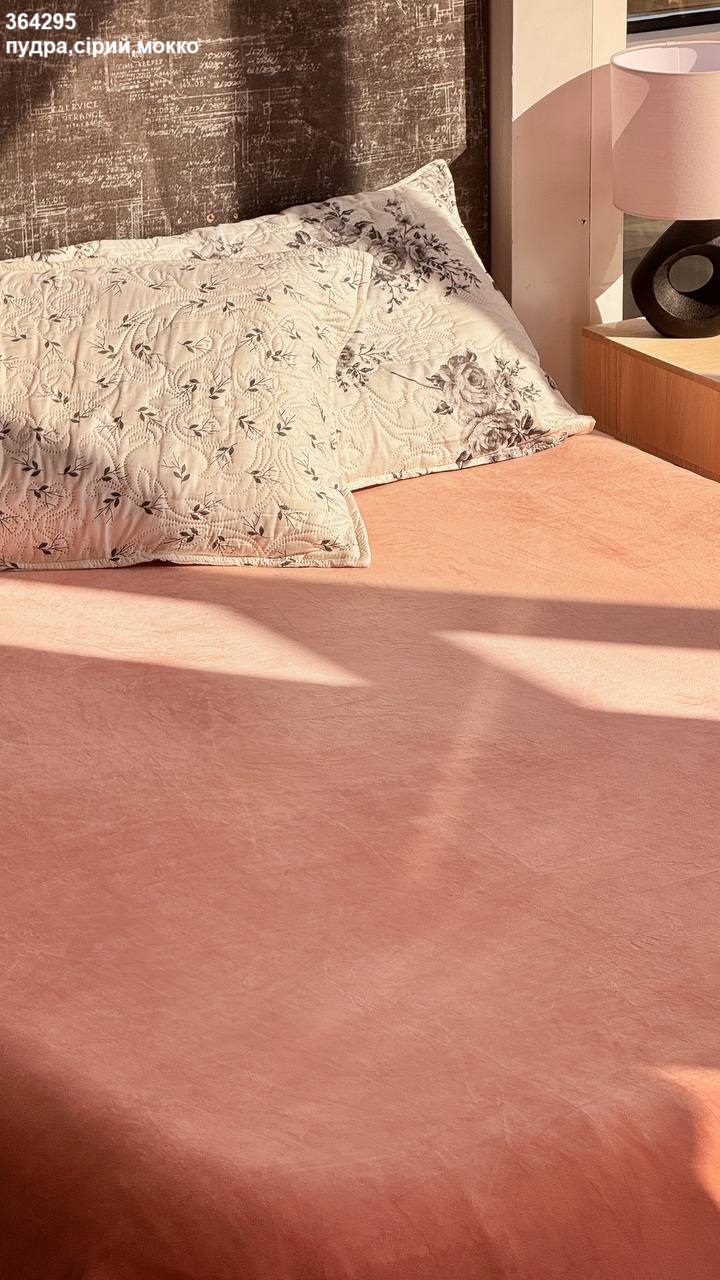 Набір простирадло на резинці Двохспальний (опт) 364295