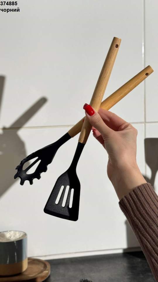 Набір силіконових лопаток (опт) 374885