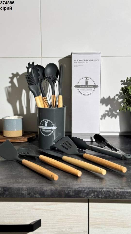Набір силіконових лопаток (опт) 374885
