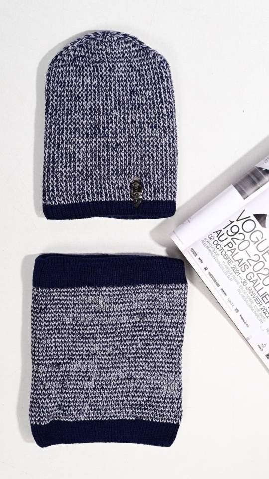 Шапка + хомут підліток (опт) 386967