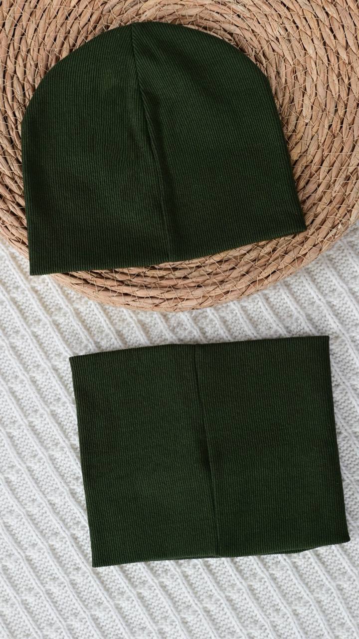 Шапка + хомут підліток (опт) 387024