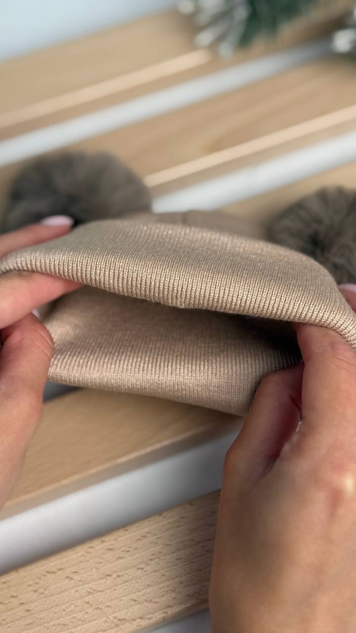 Шапка + пов'язка дитяча (опт) 387532