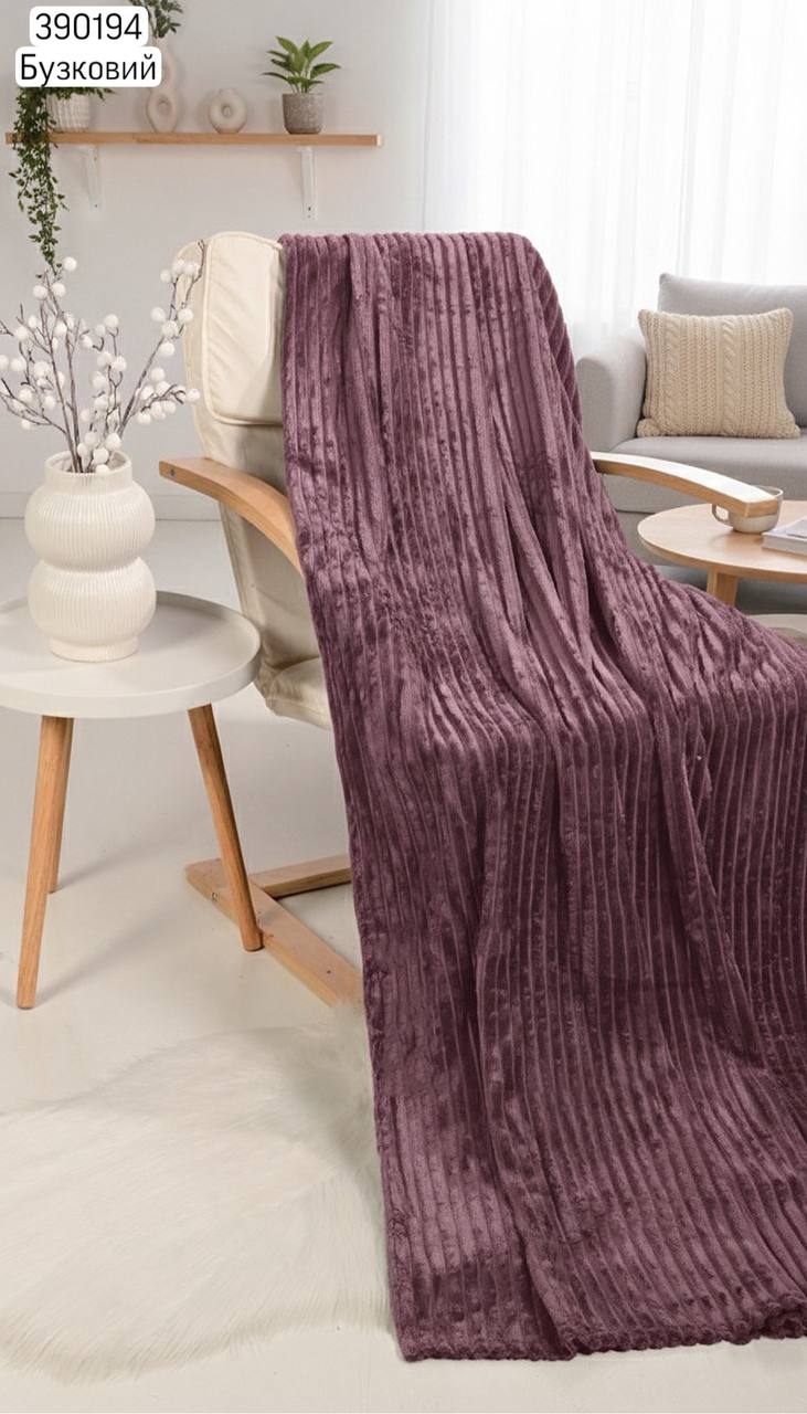 Плед євро (опт) 390194