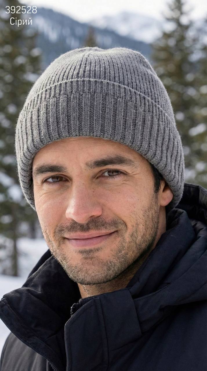 Шапка чоловіча  (опт) 392528