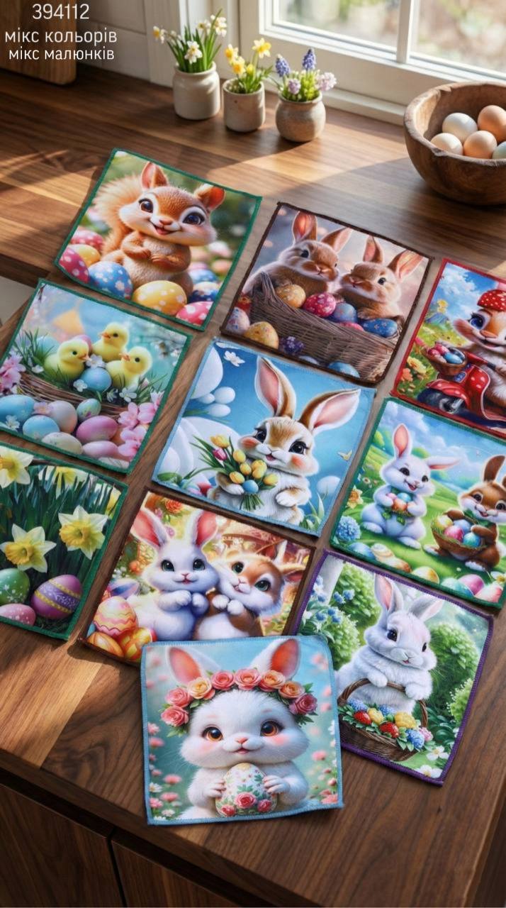 Серветка кухонна (опт) 394112