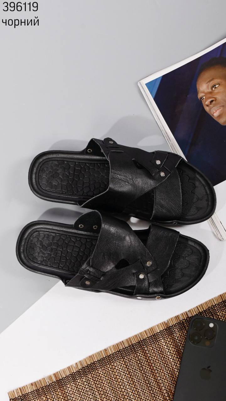 Шльопанці чоловічі (опт) 396119