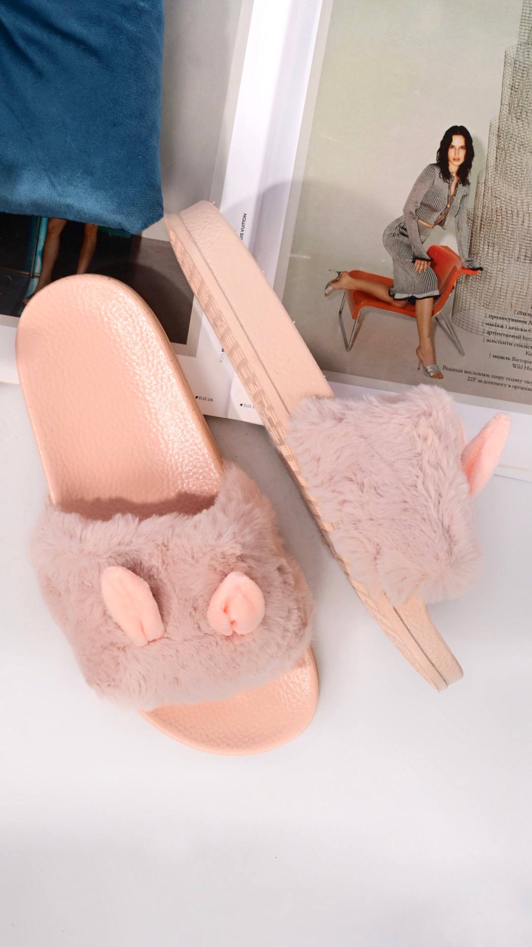 Шльопанці жіночі (опт) 396743