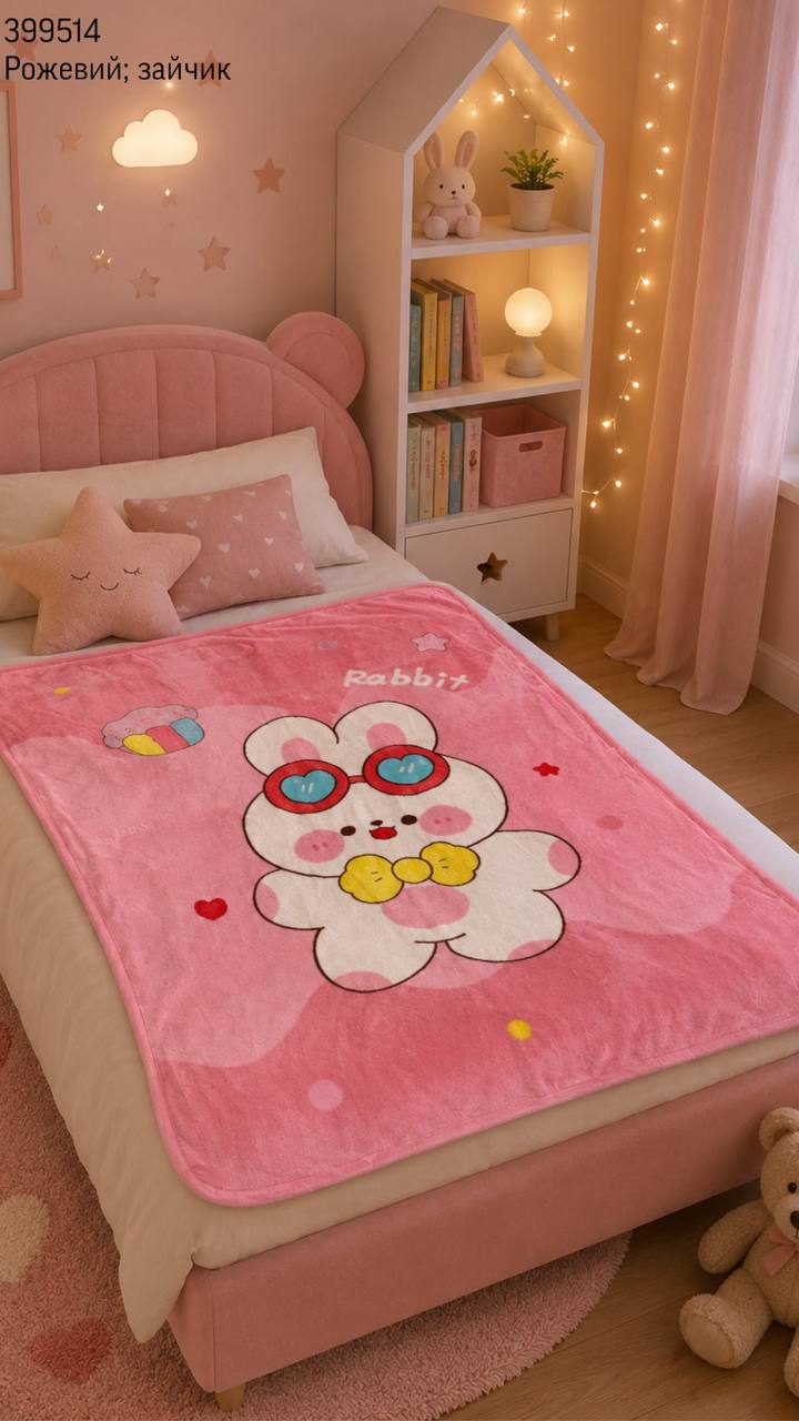 Плед дитячий (опт) 399514