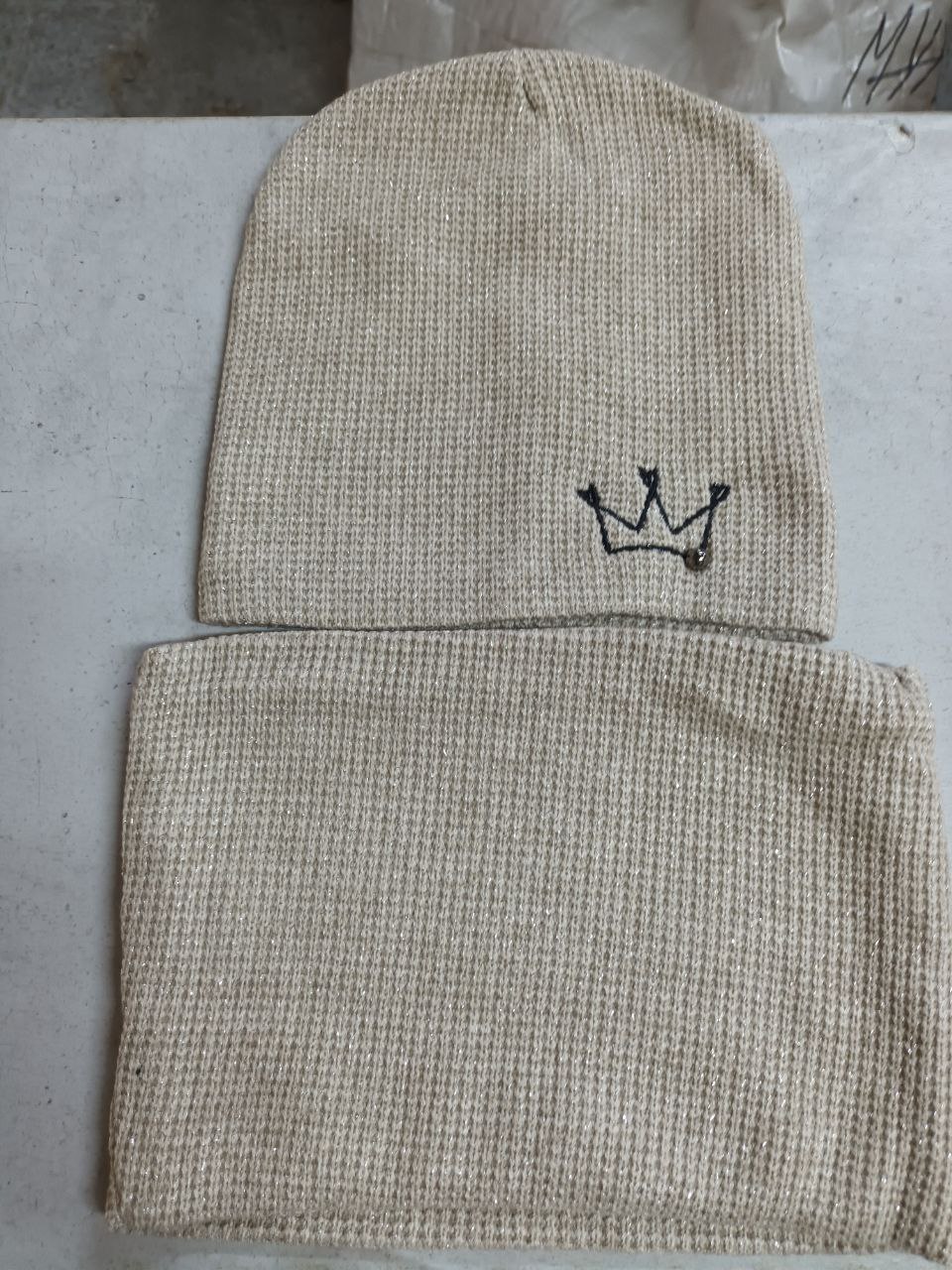 Шапка+хомут дитячій (опт) 391546 (товар з уцінкою)