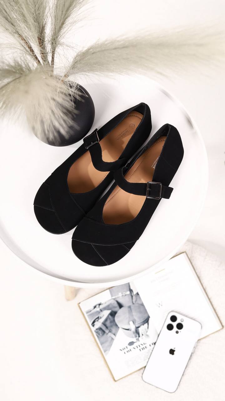 Балетки жіночі (опт) 395678 (товар з уцінкою) сліди клея